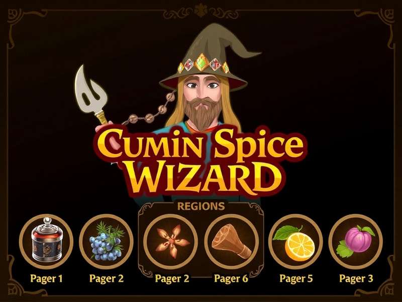Cumin Spice Wizard Game Banner